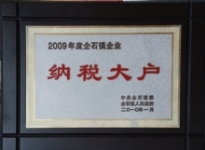 2009年度企石镇企业纳税大户